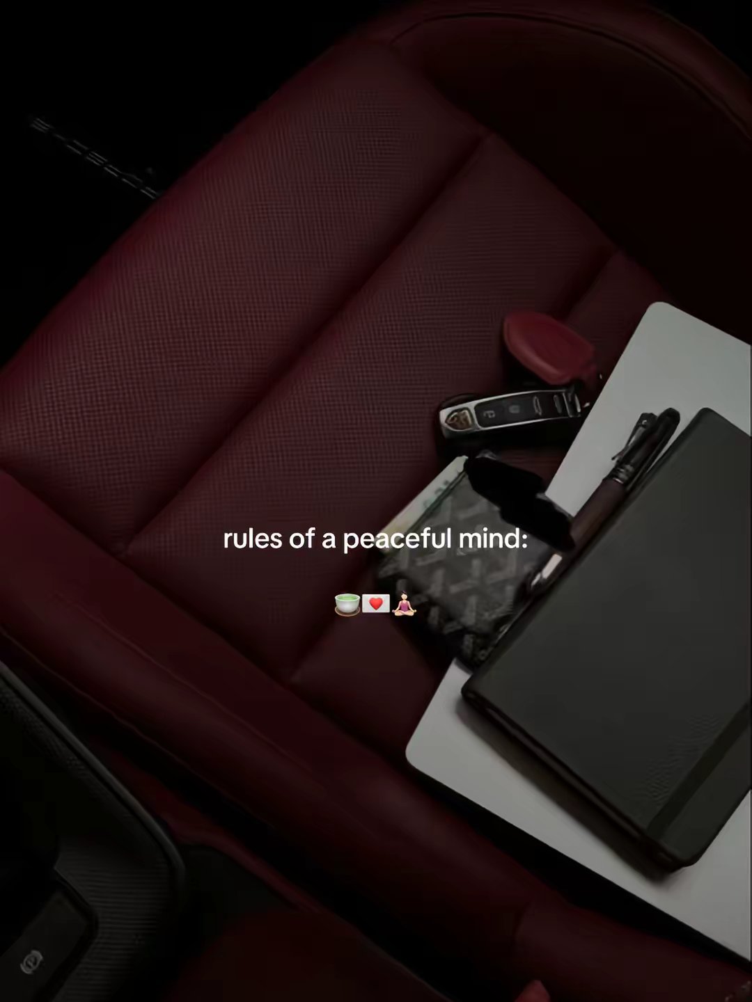 rules of a peaceful mind: