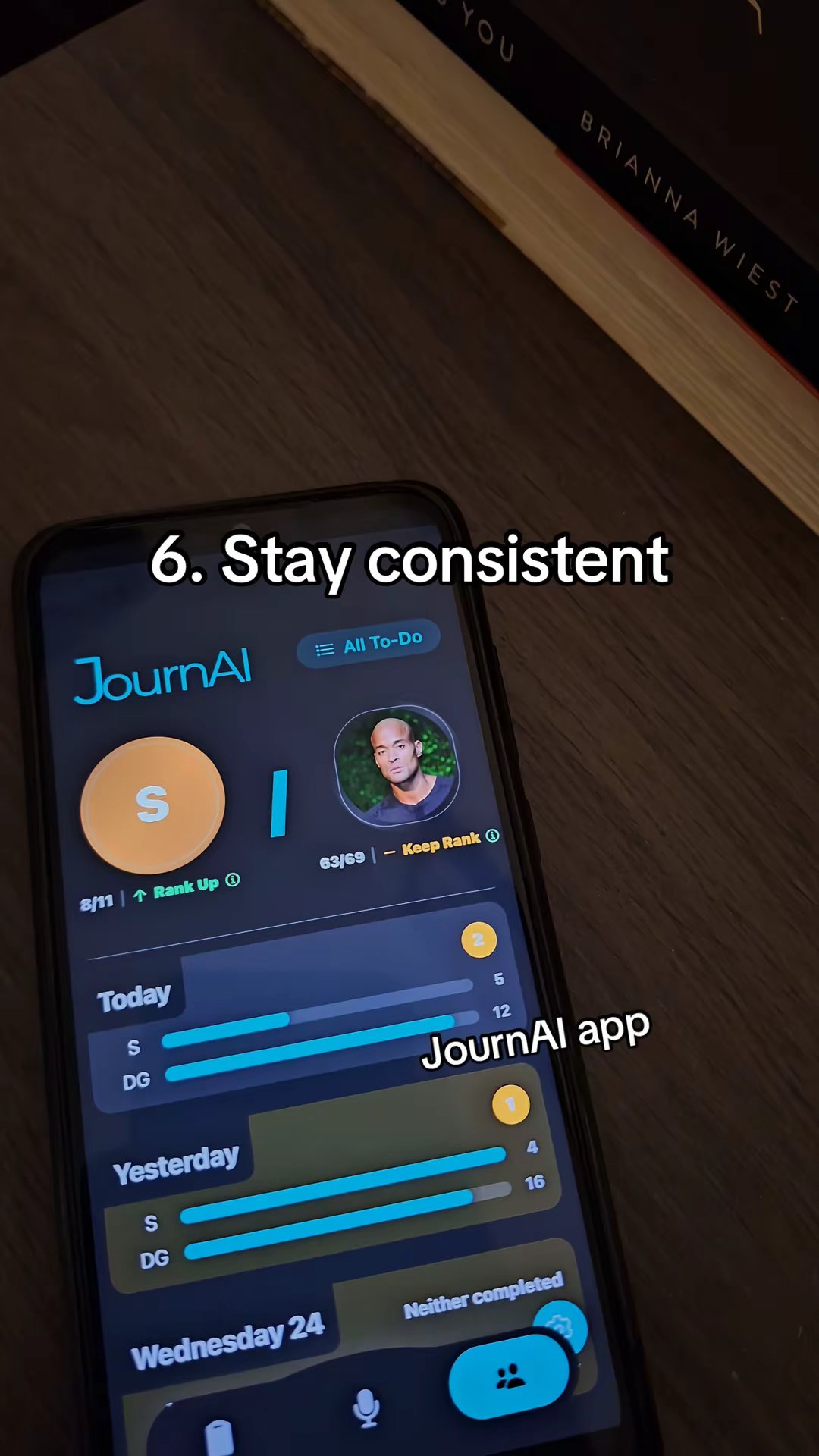 Journai Fitness Tracking App by @alex_productivity slide 7