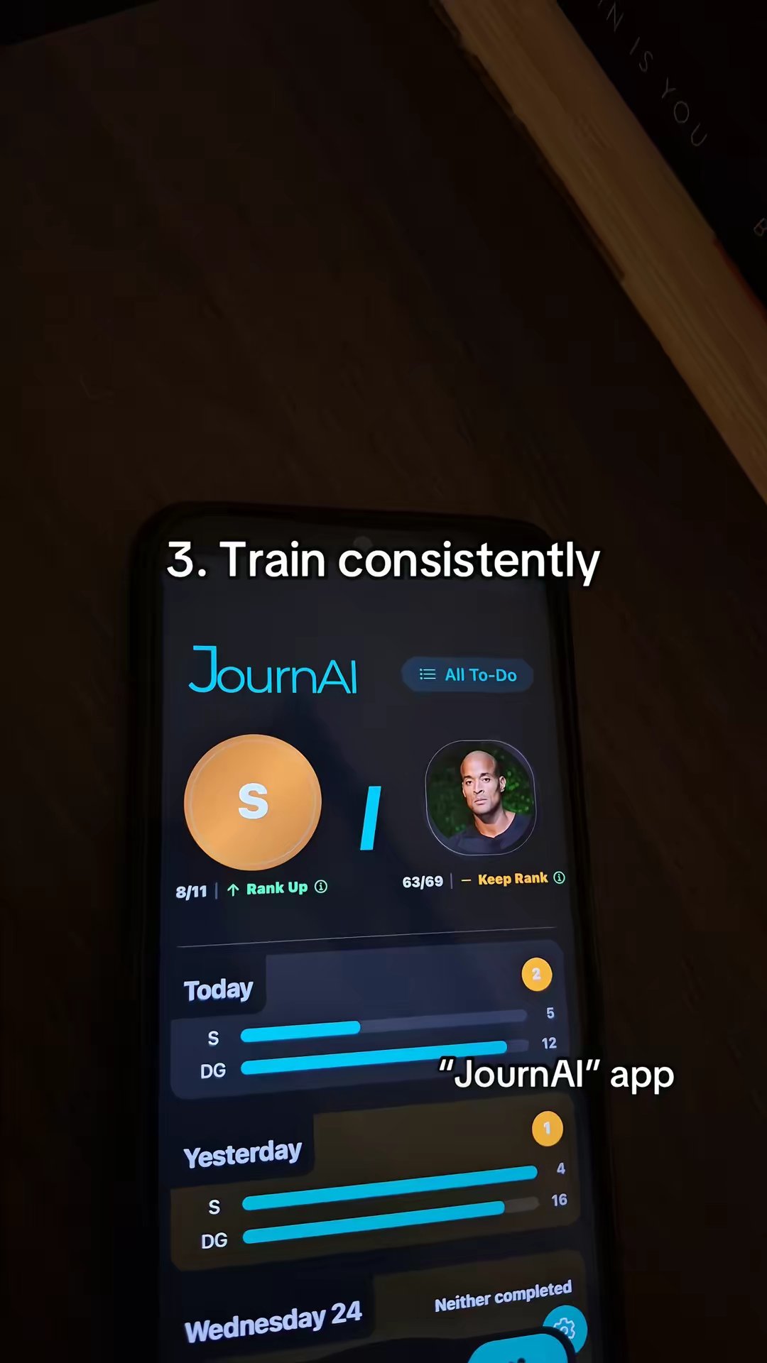 Journai Fitness Tracking App by @alex_productivity slide 4