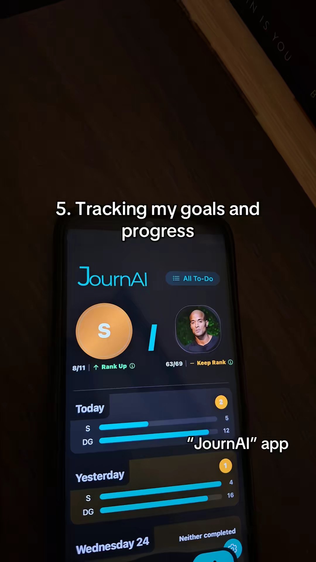 Journai Fitness Tracking App by @alex_productivity slide 6