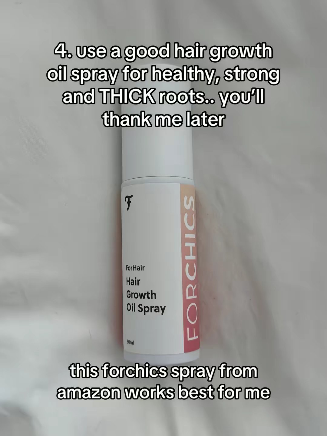 Forchics Hair Growth Products by @amayahairtips slide 5