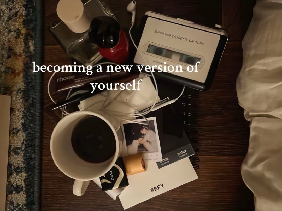 becoming a new version of yourself