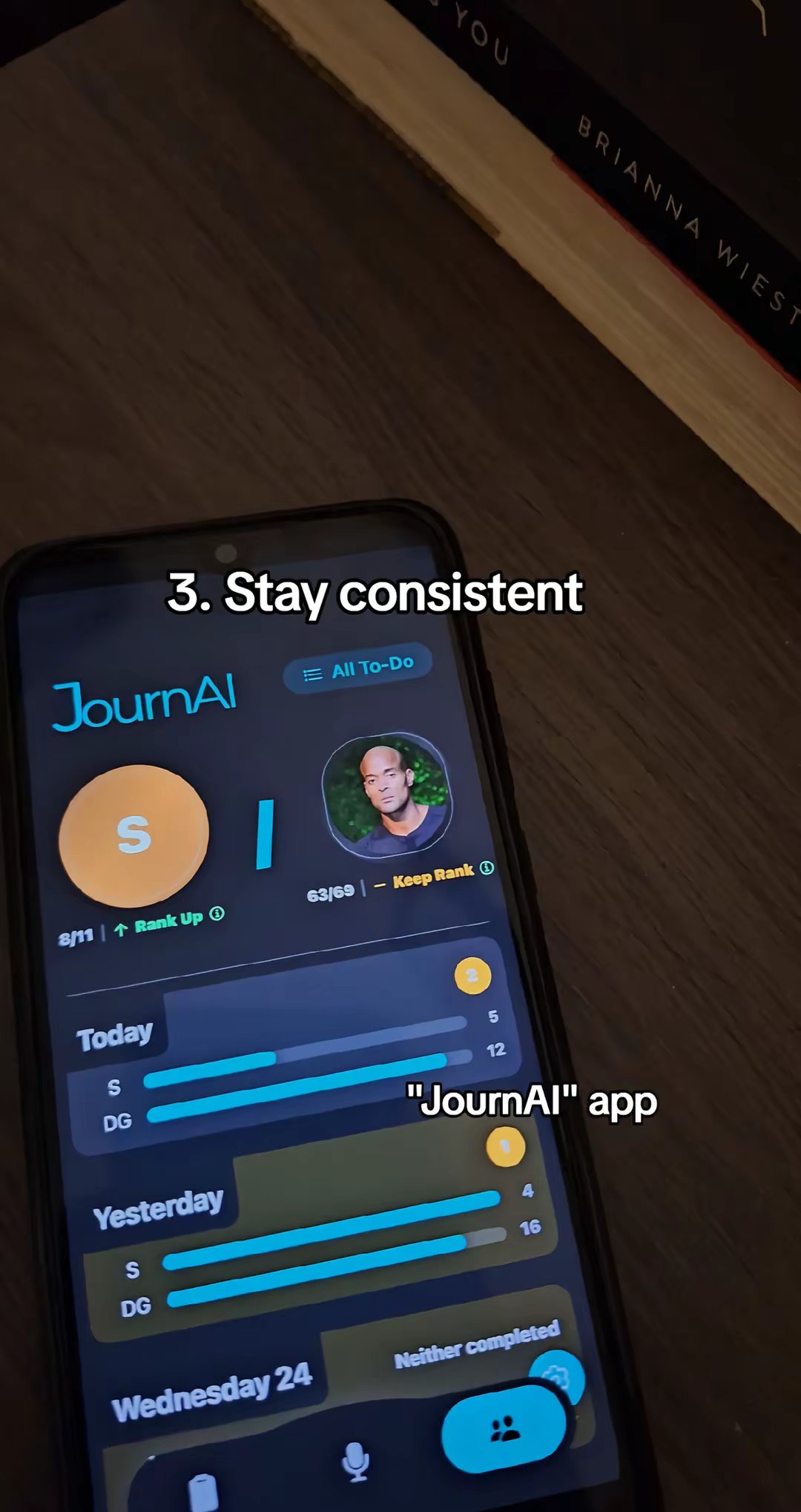 Journai Fitness Tracking App by @app.journai slide 4