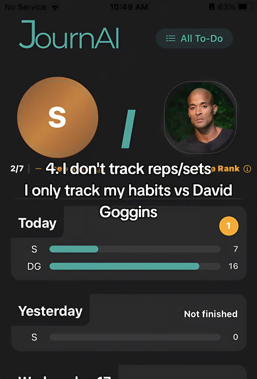 Journai Fitness Tracking App by @app.journai slide 5