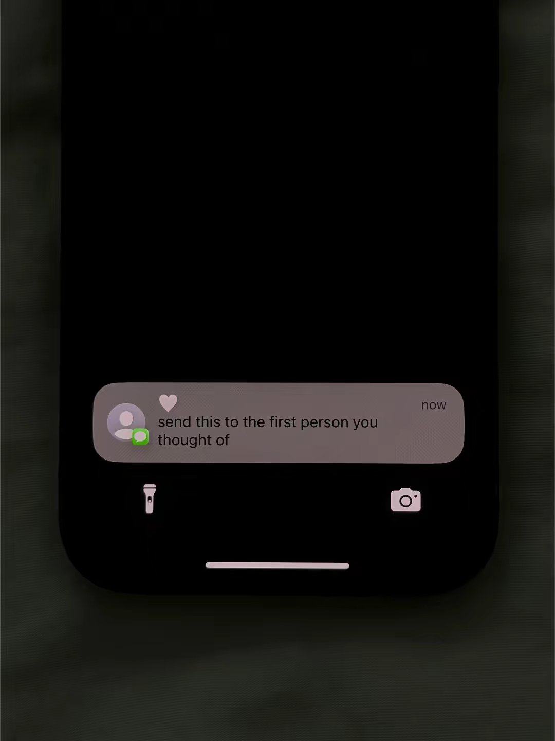 send this to the first person you thought of