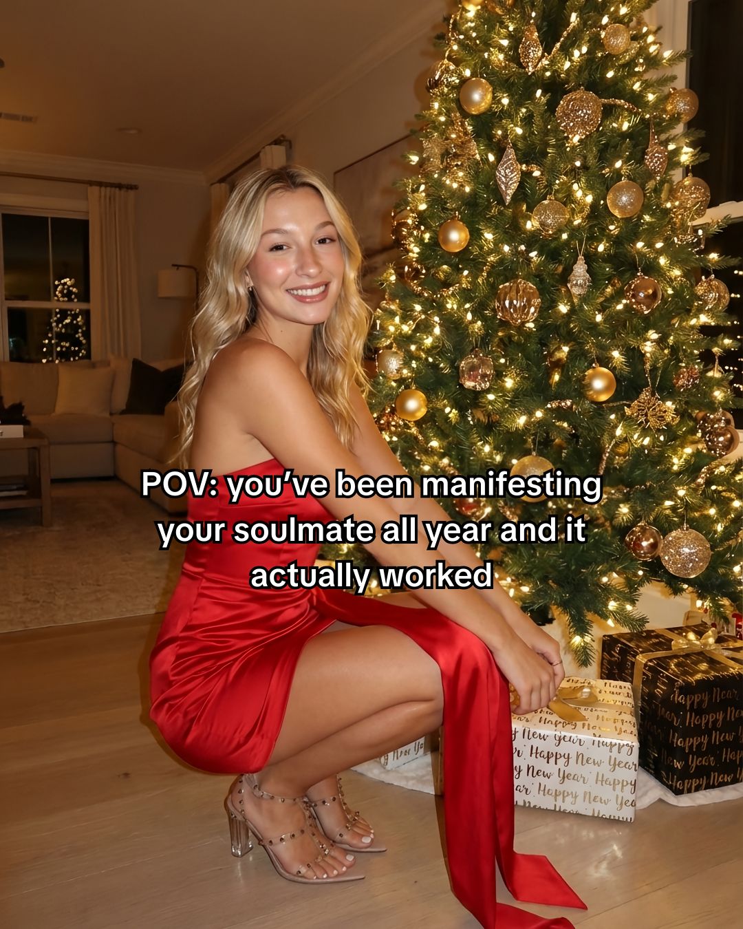 POV: you’ve been manifesting your soulmate all year and it actually worked