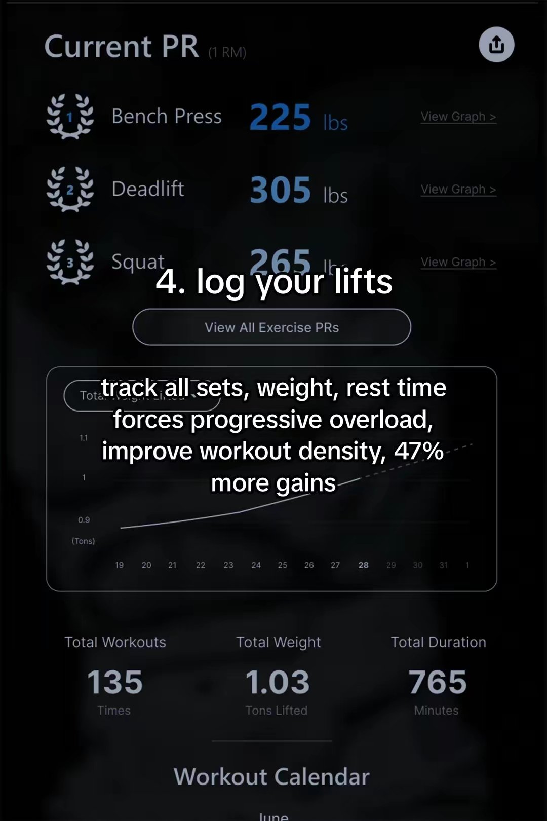 Workout Tracking App by @aura.fit3 slide 5