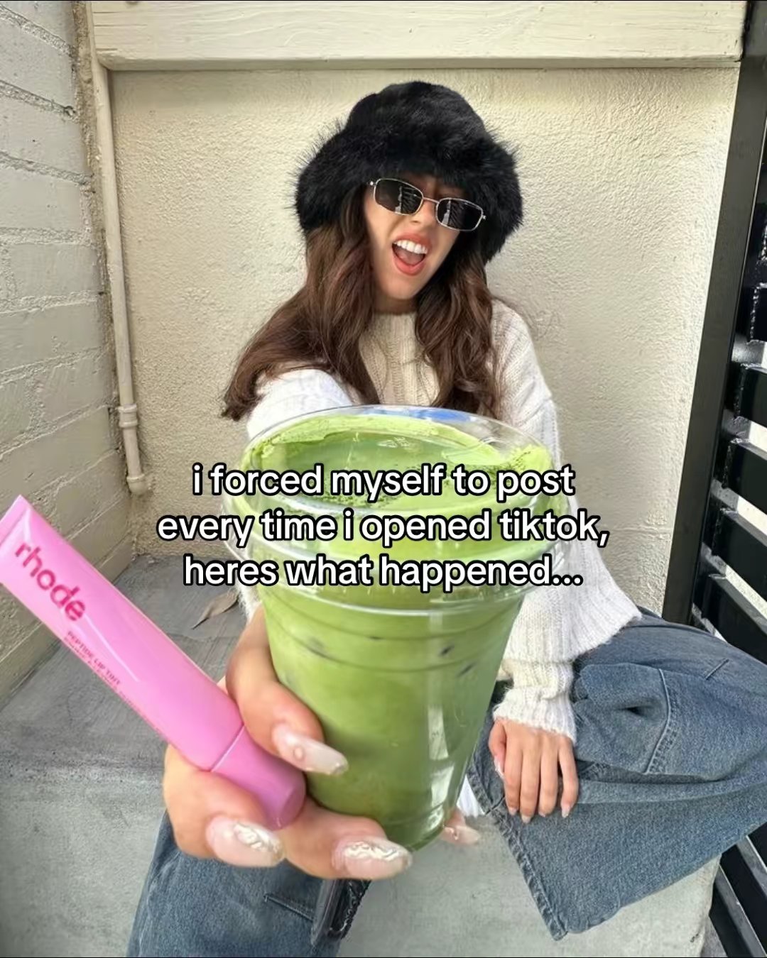 i forced myself to post every time i opened tiktok, heres what happened...