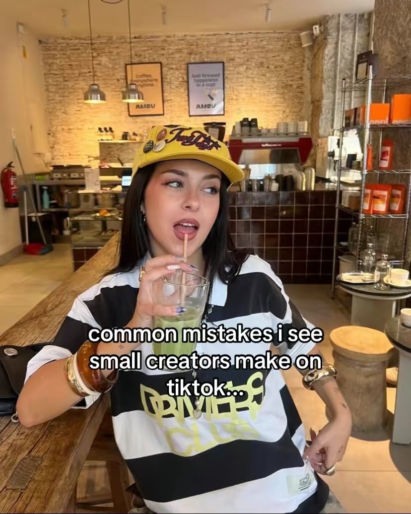 common mistakes i see small creators make on tiktok