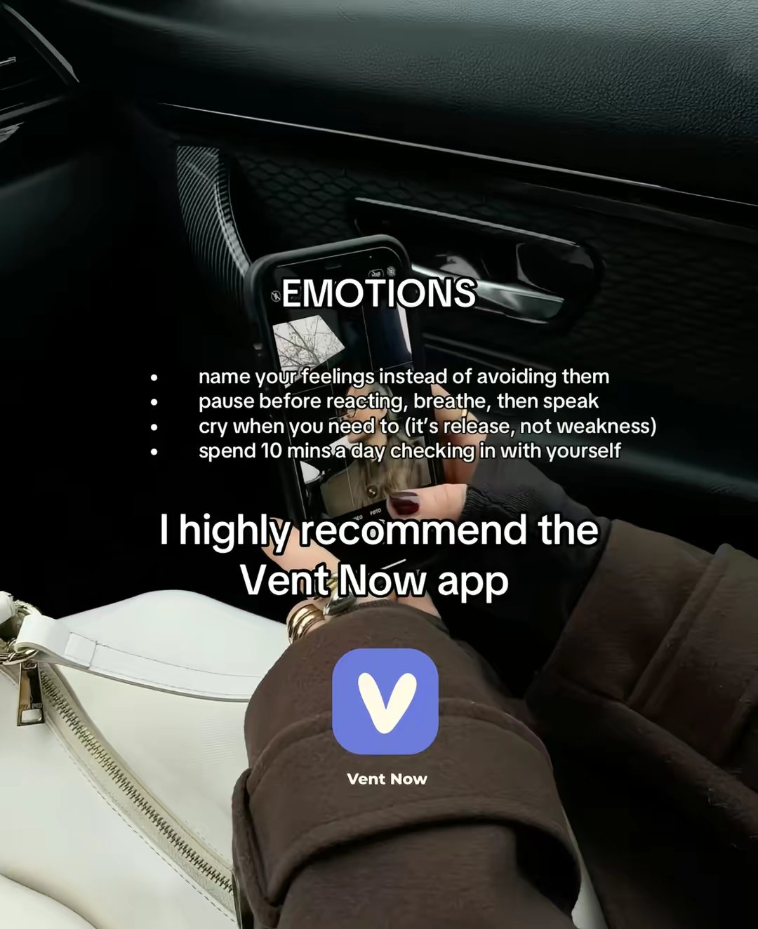 Vent Now Mental Health App by @ava.isventing slide 5