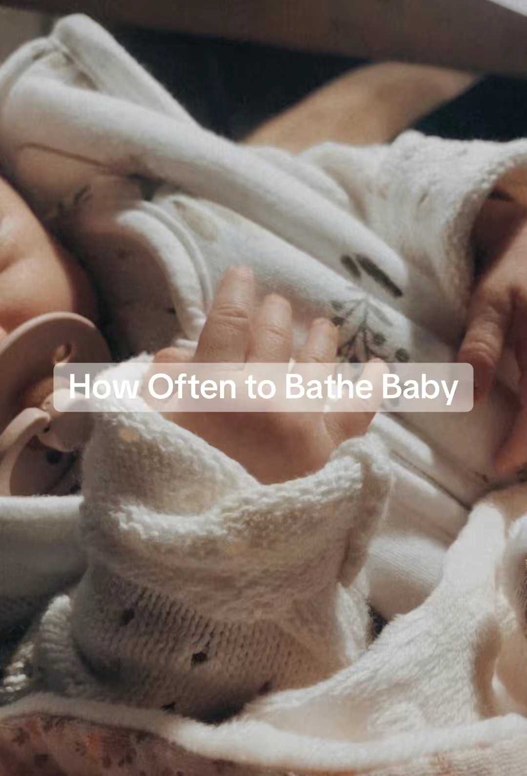 How Often to Bathe Baby