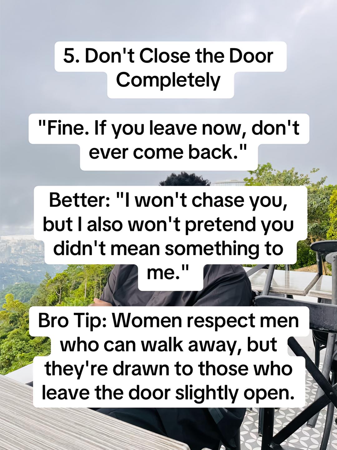Dating/relationship Advice For Men by @bigchukky slide 7