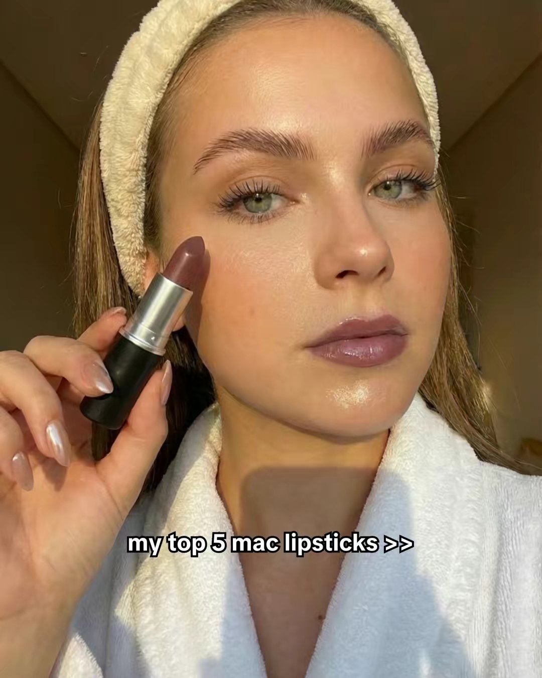 my top 5 mac lipsticks >>