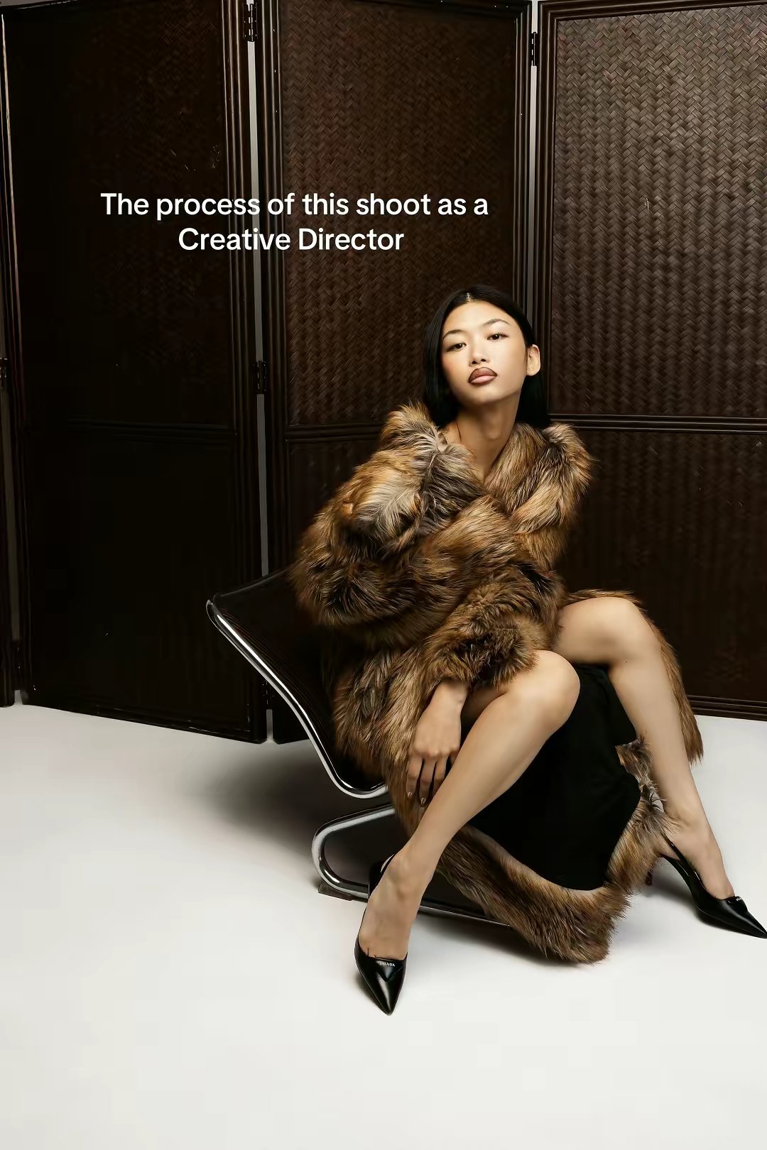 The process of this shoot as a Creative Director