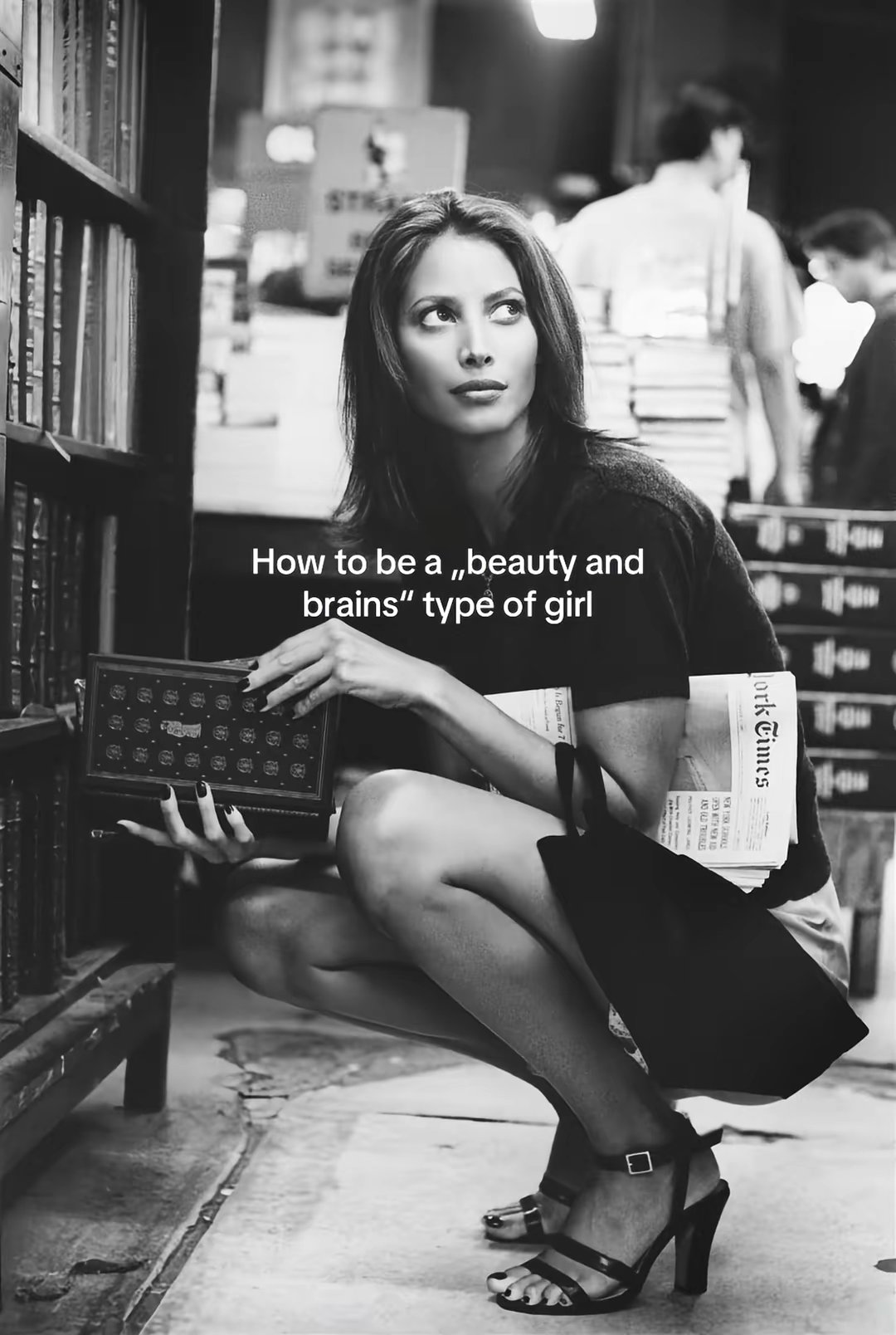 How to be a "beauty and brains" type of girl