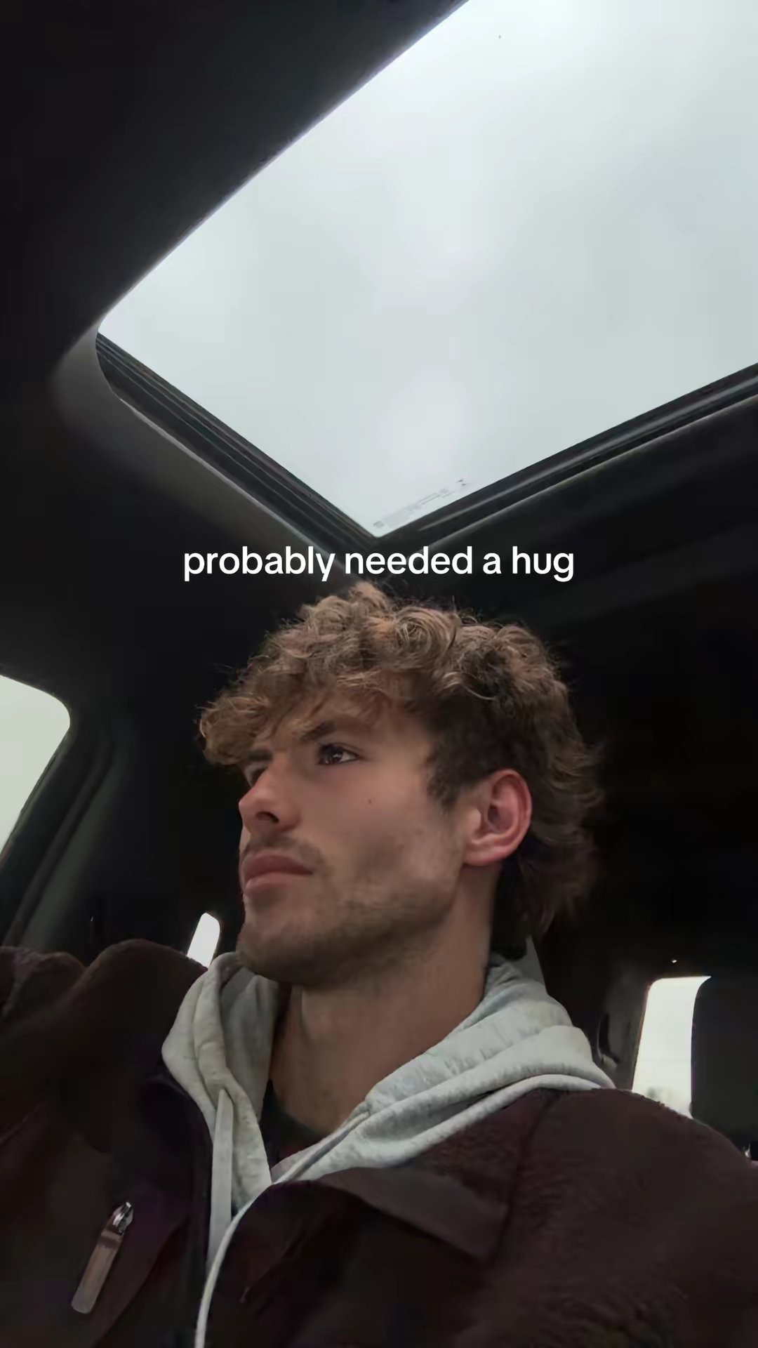 probably needed a hug