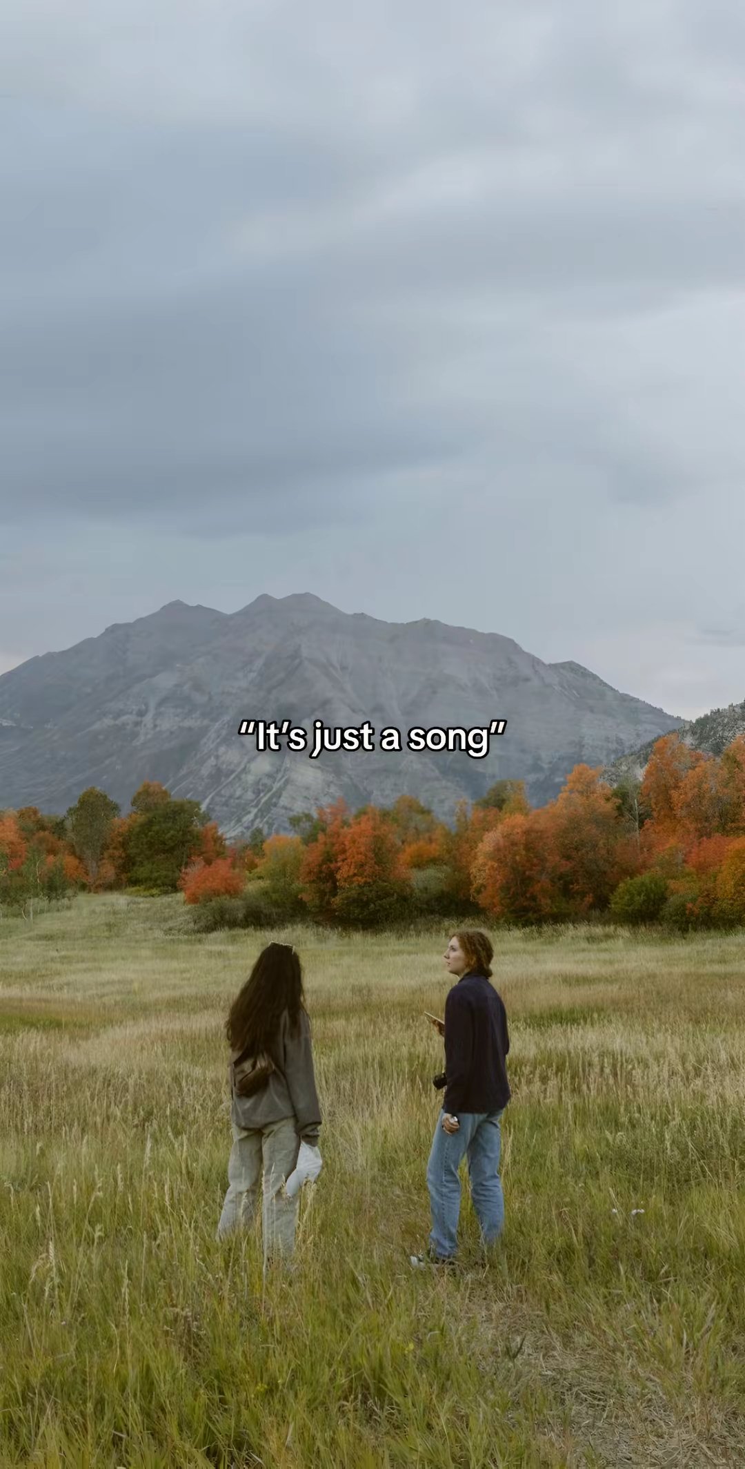 It's just a song