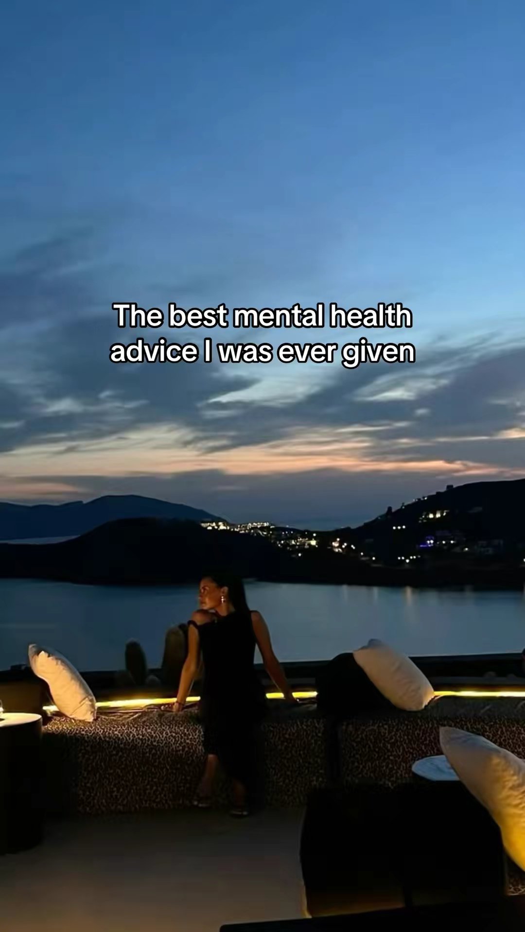 The best mental health advice I was ever given