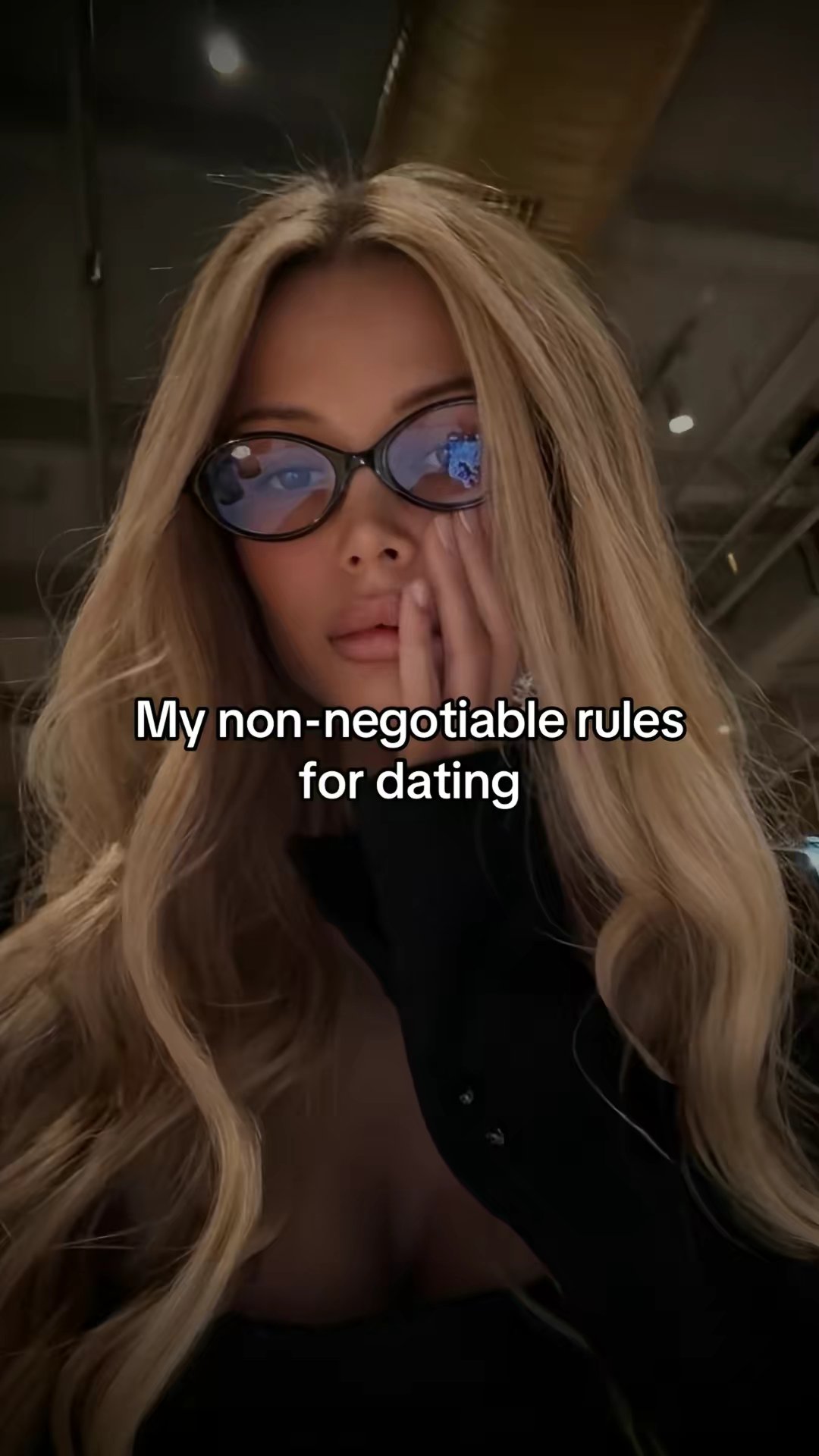 My non-negotiable rules
for dating