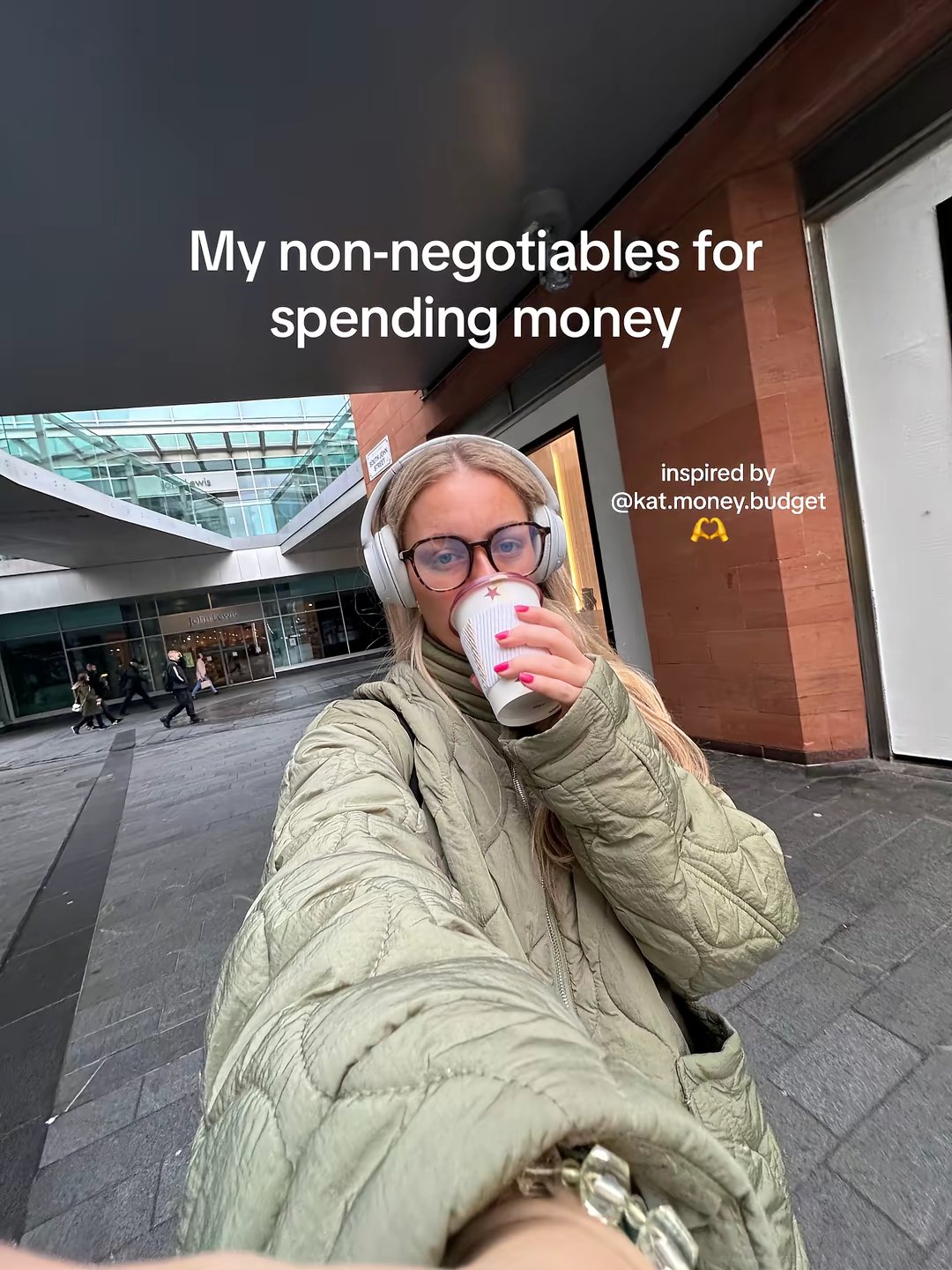 My non-negotiables for spending money