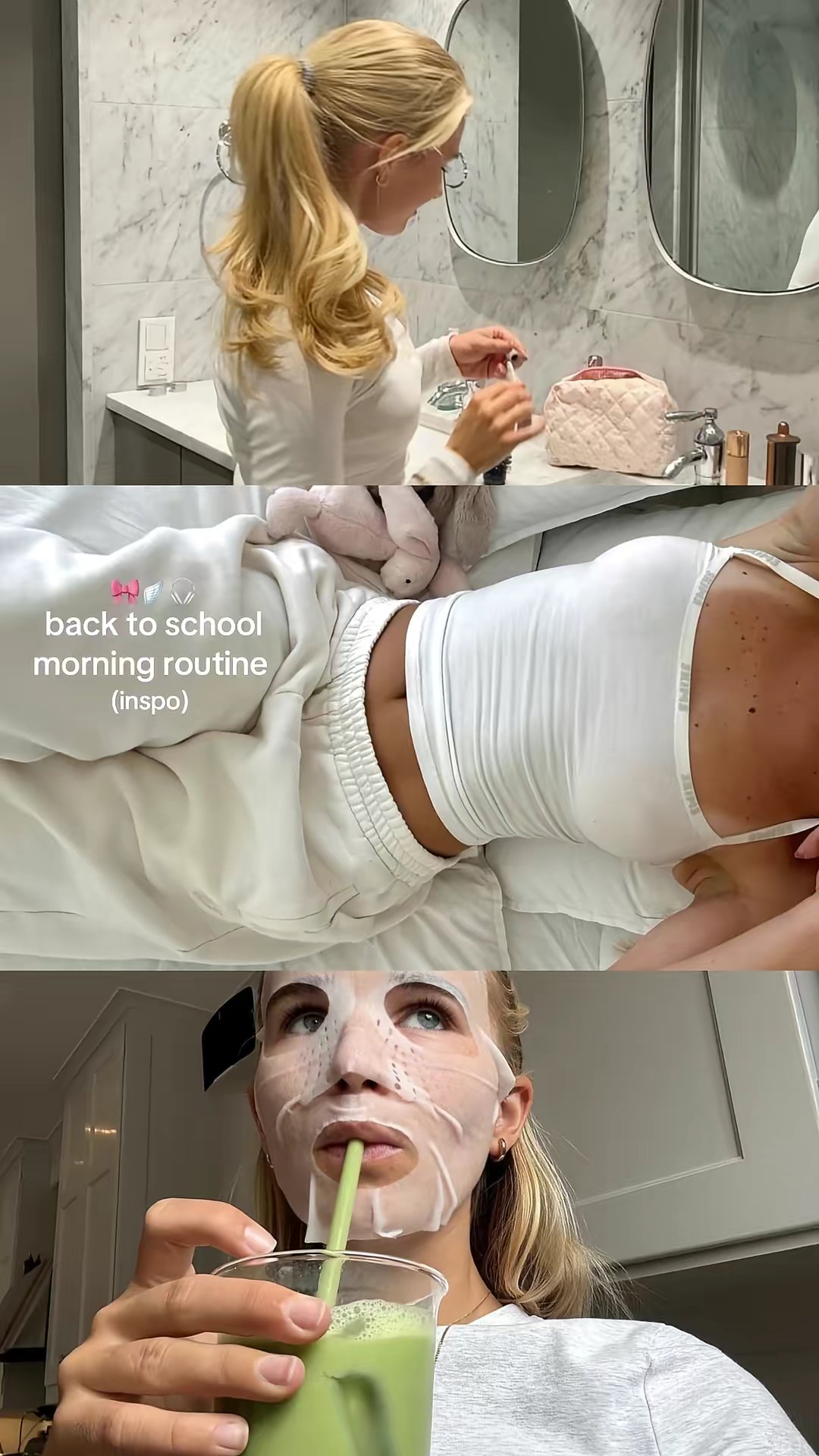 back to school morning routine (inspo)