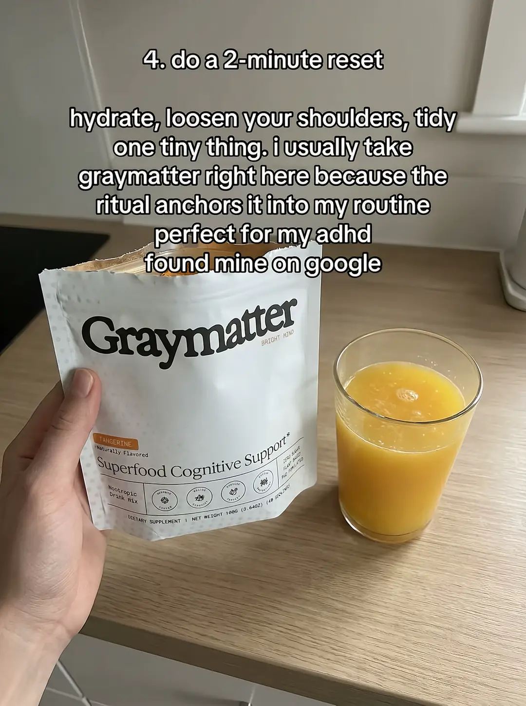 Graymatter Adhd Supplement Drink by @focuswithmia slide 5