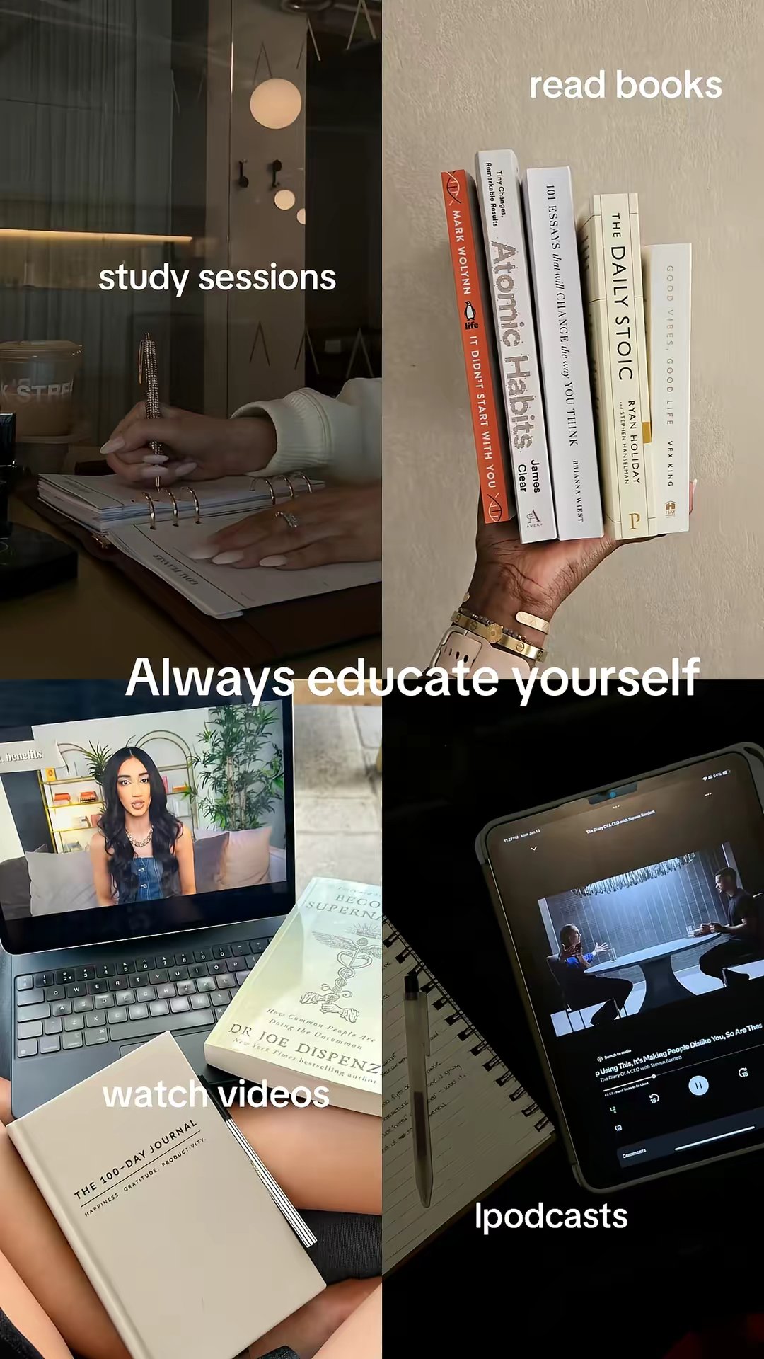 Self Improvement Lifestyle Content by @glowinsideout36 slide 4
