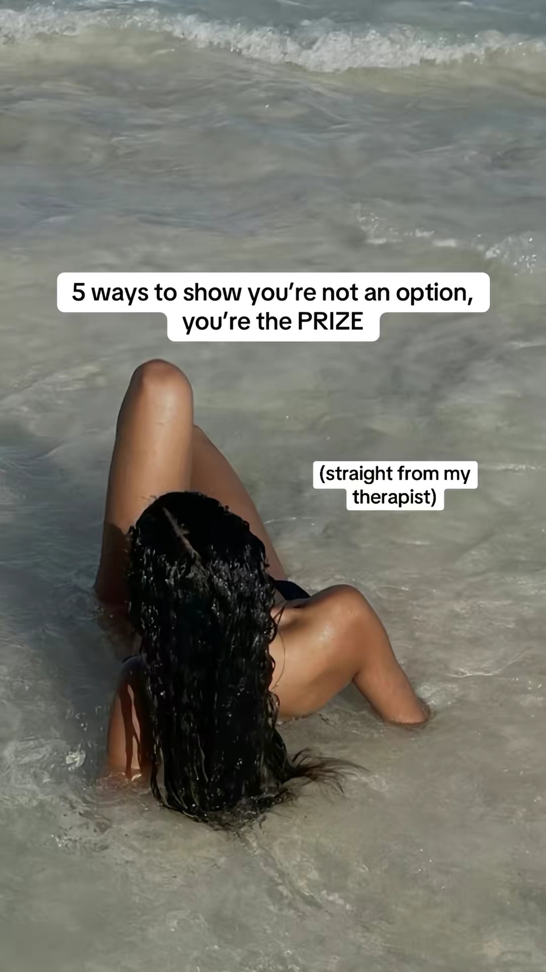 5 ways to show you're not an option, you're the PRIZE