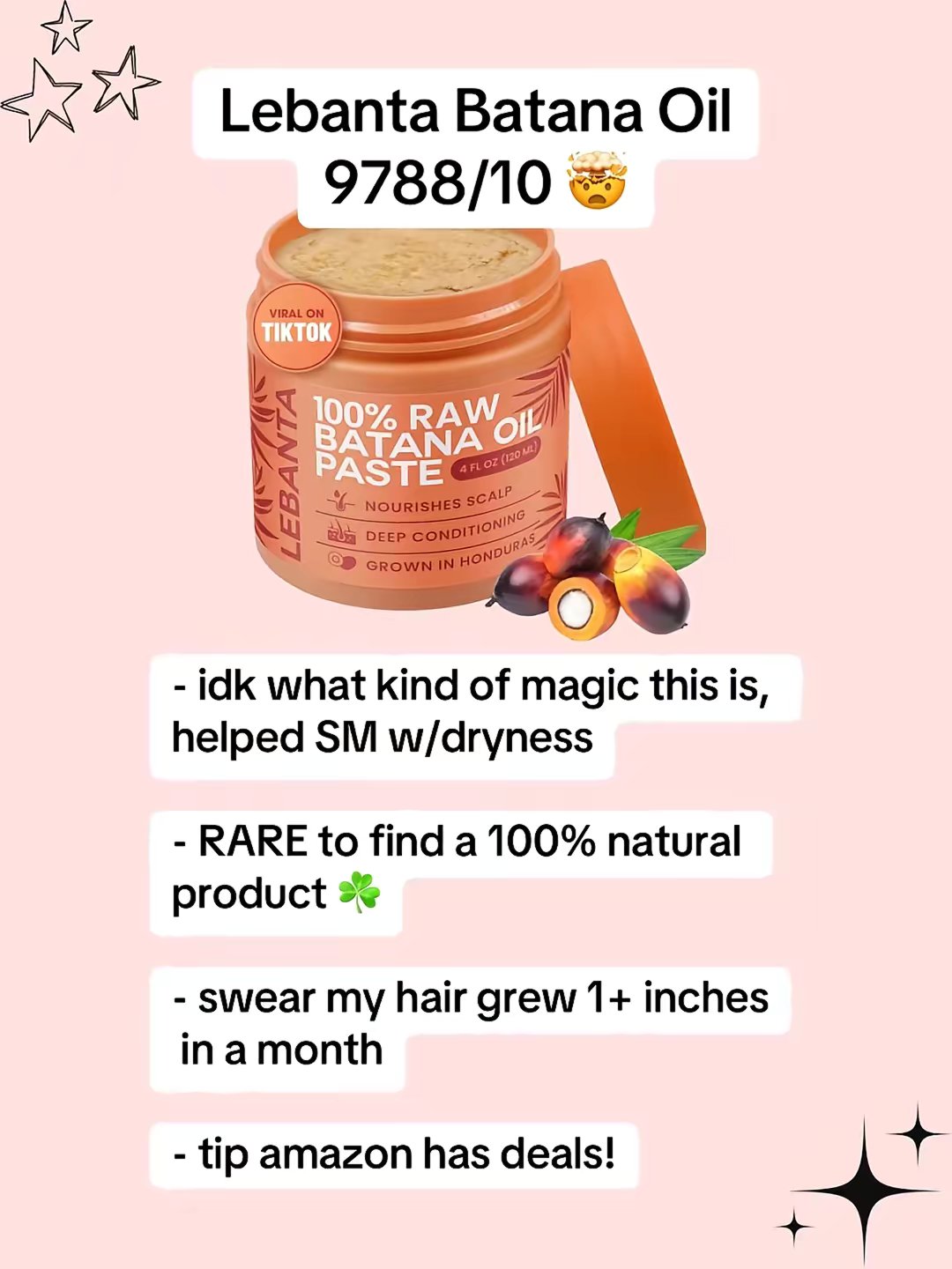 Lebanta Batana Hair Oil by @hairwithjen slide 7