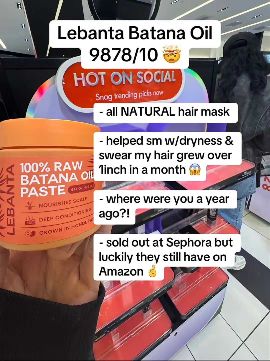 Lebanta Batana Hair Oil by @hairwithjen slide 8