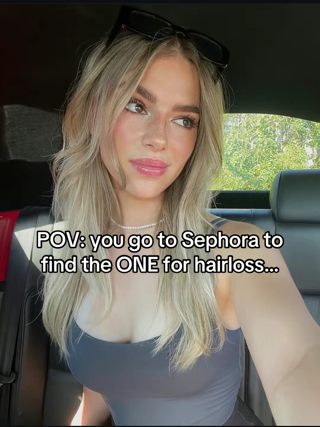POV: you go to Sephora to find the ONE for hairloss...