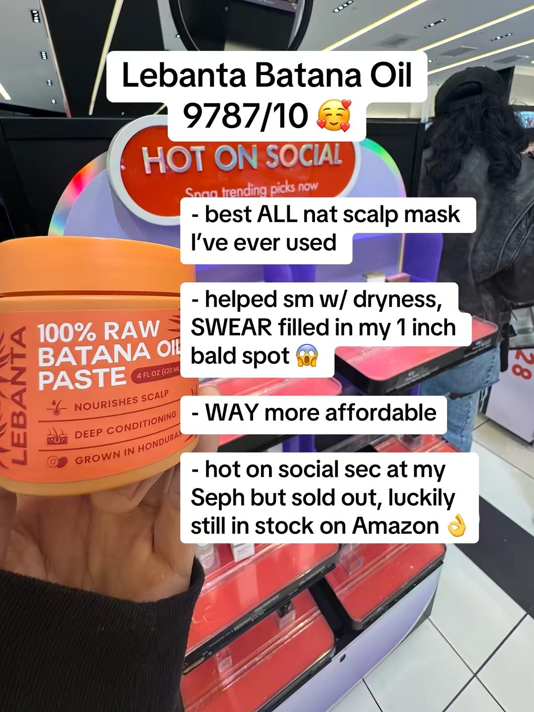 Lebanta Batana Hair Oil by @hairwithjen slide 10