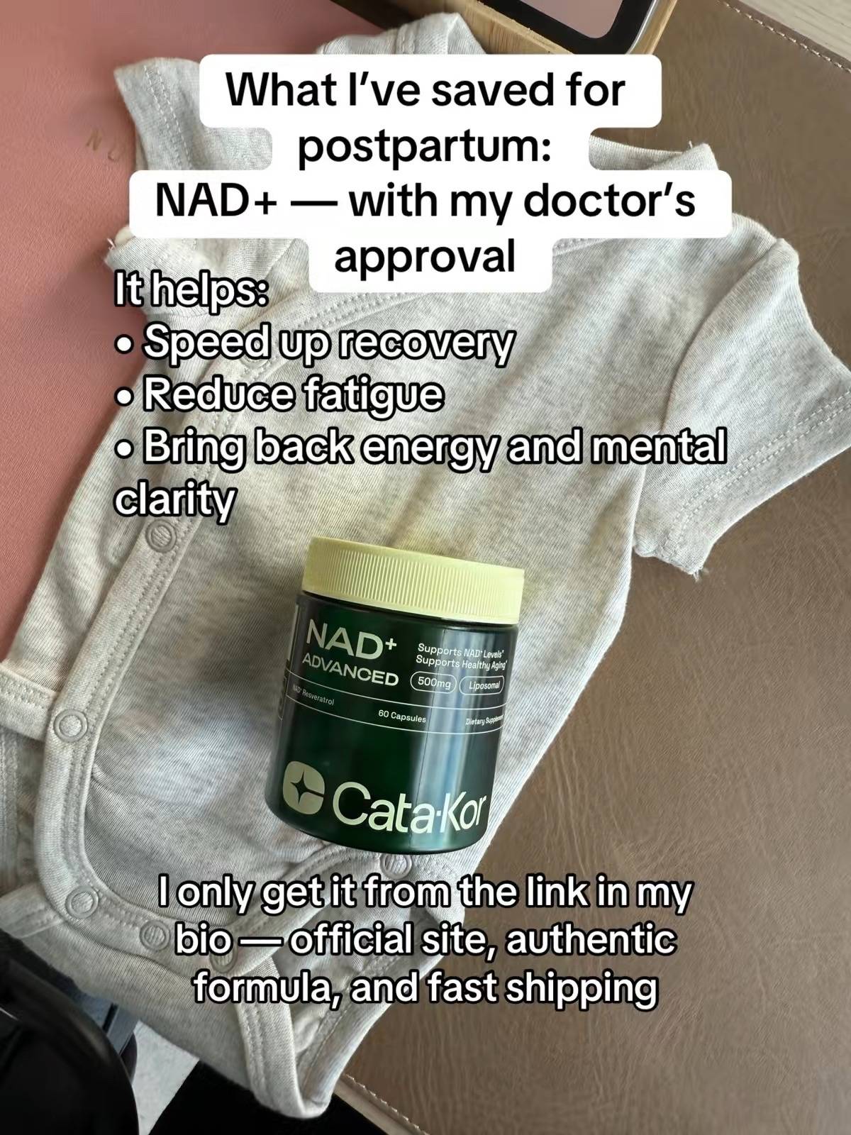 Nad+ Supplement For Recovery by @im.mom.mary slide 7
