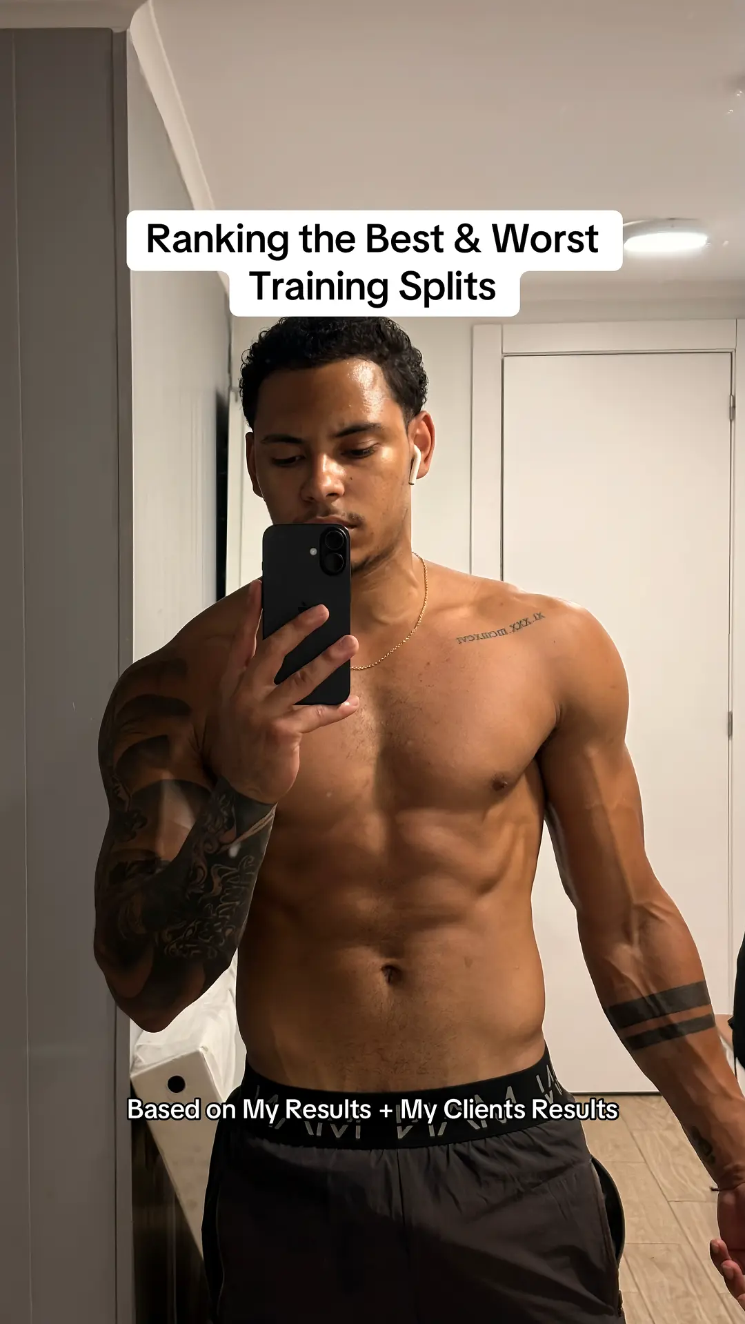 Ranking the Best & Worst Training Splits