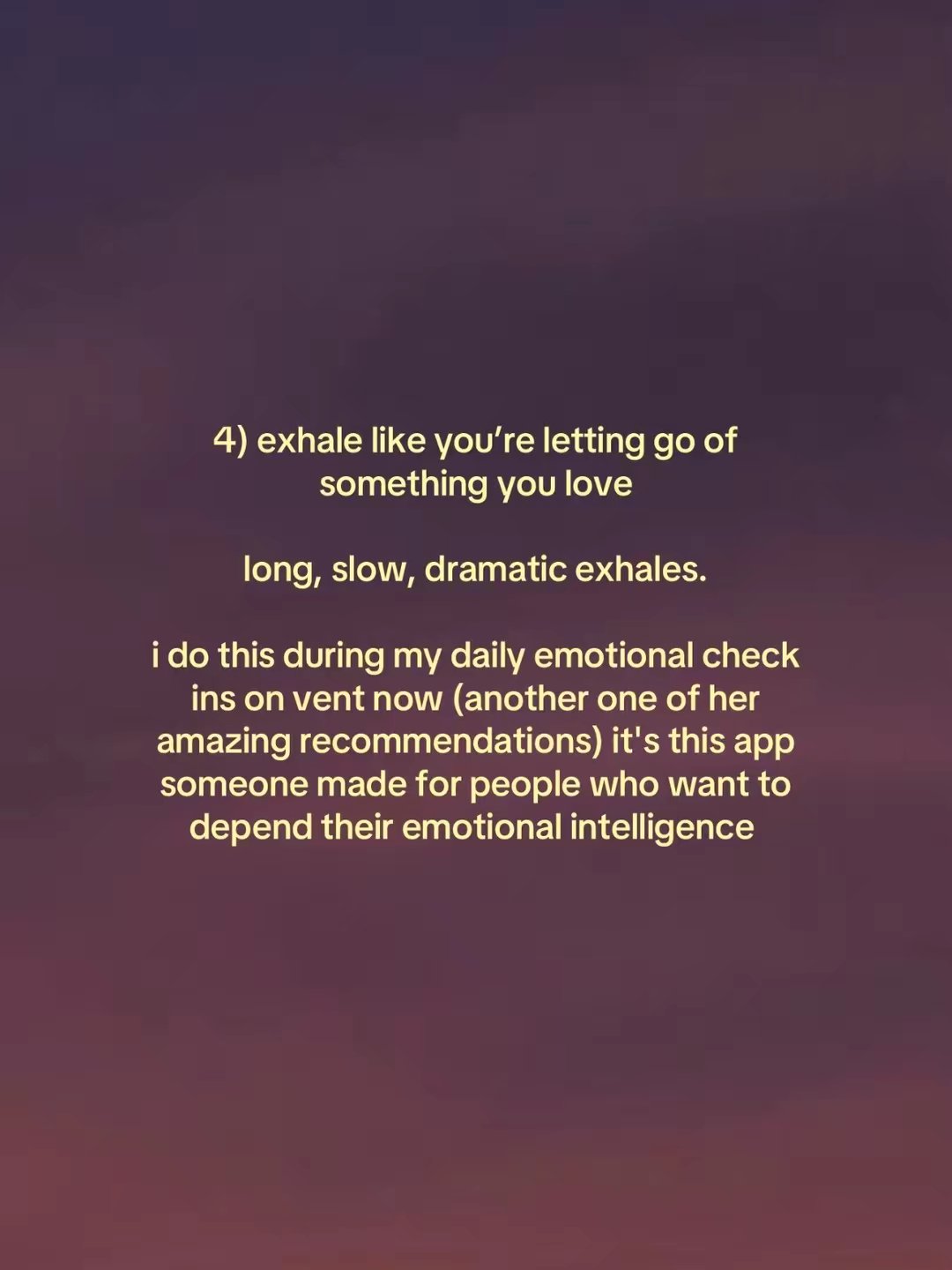 Vent Now App by @jadeinwaves slide 5