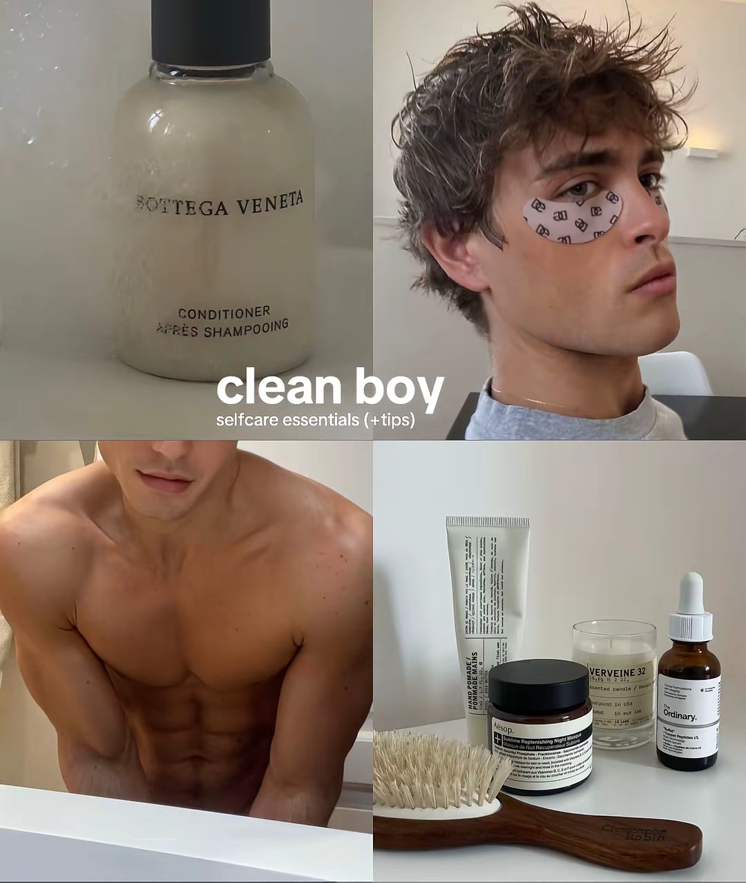 clean boy selfcare essentials (+tips)