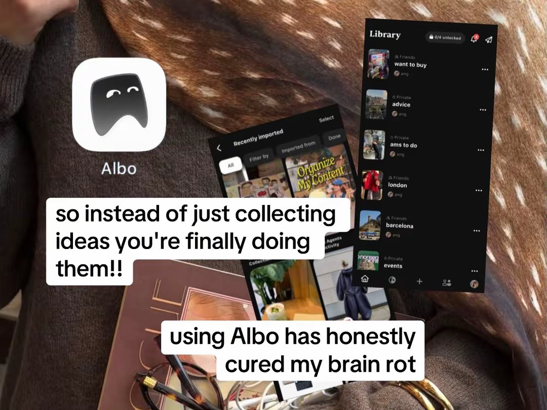 Albo Productivity App by @leah.internet.hoarder slide 5