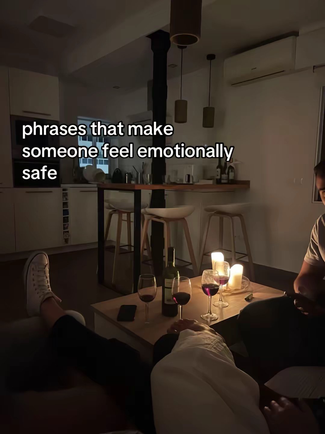 phrases that make someone feel emotionally safe