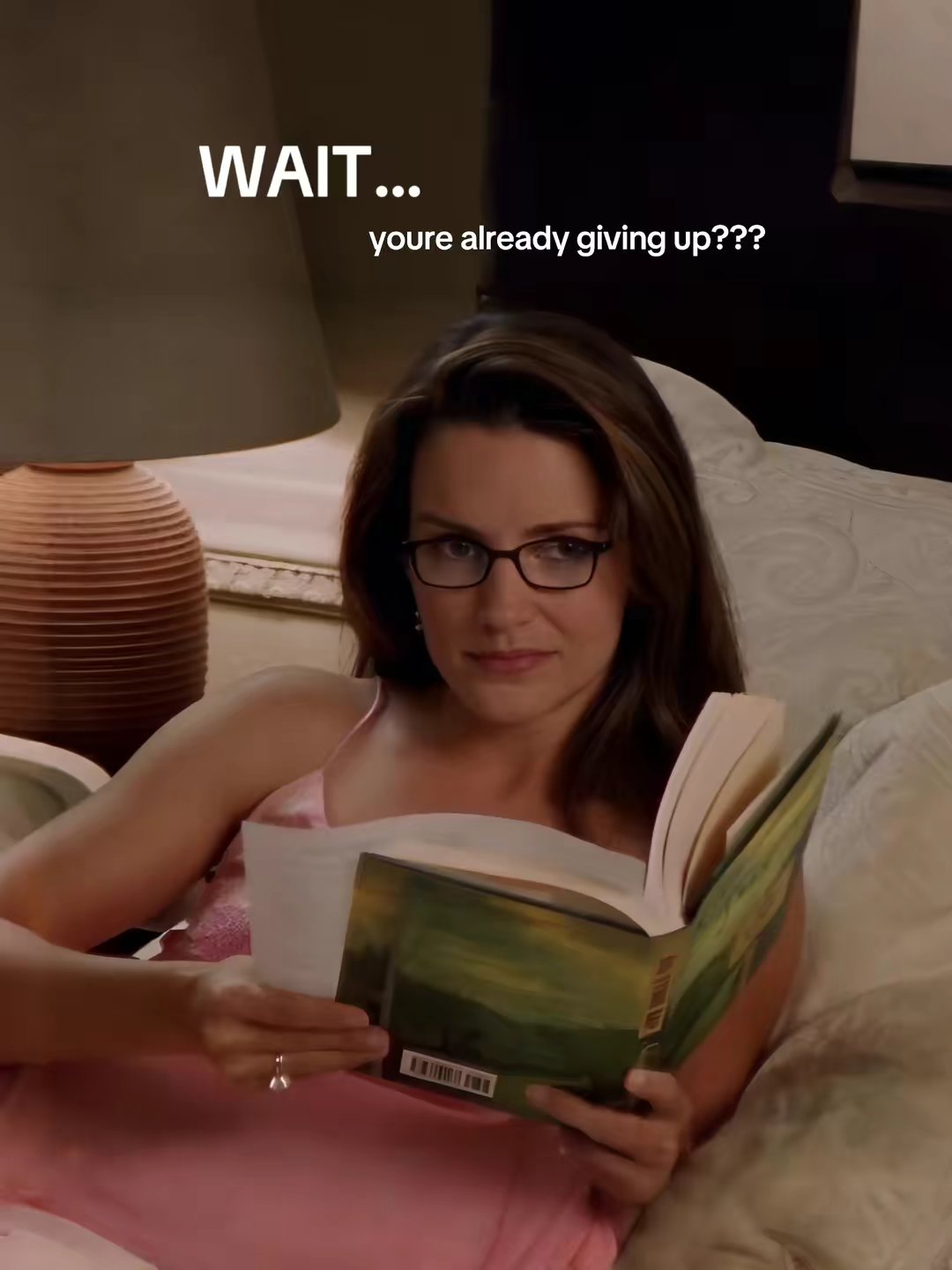 WAIT...
youre already giving up???