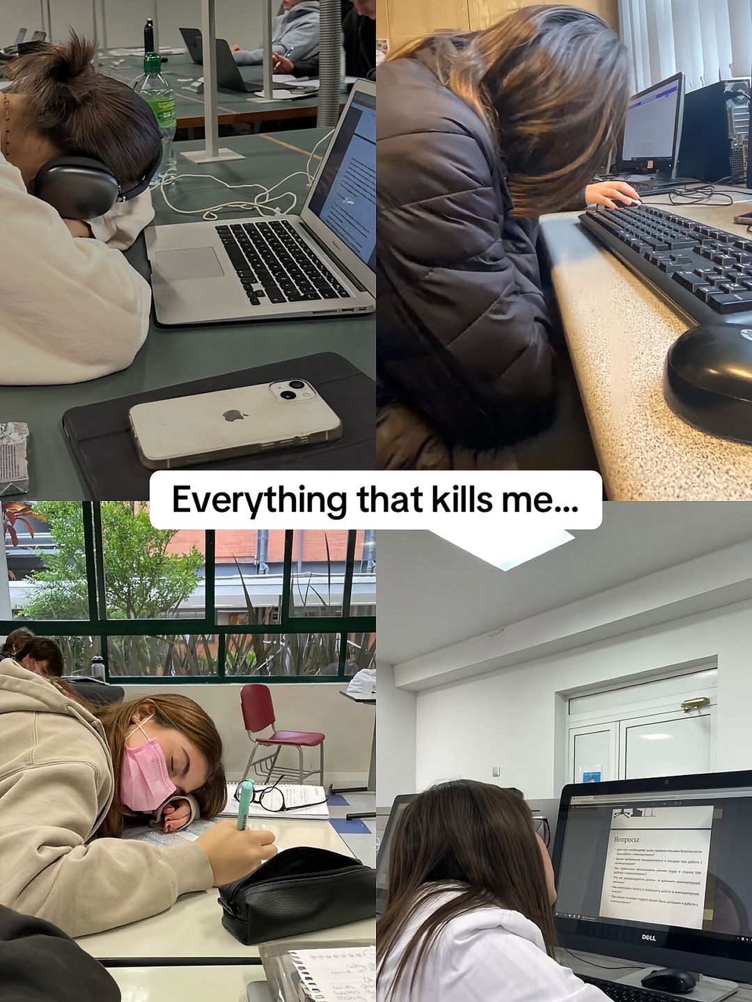 Everything that kills me...