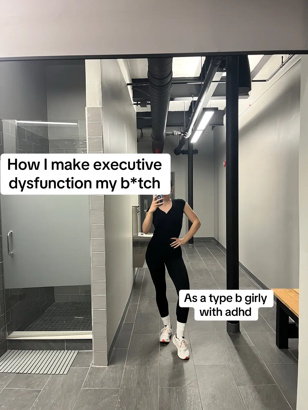 How I make executive
dysfunction my b*tch
As a type b girly
with adhd