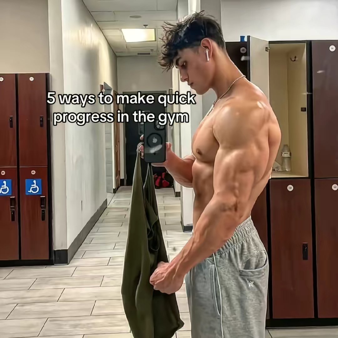 5 ways to make quick progress in the gym