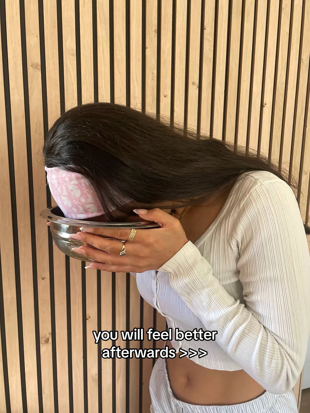 you will feel better afterwards >>>>