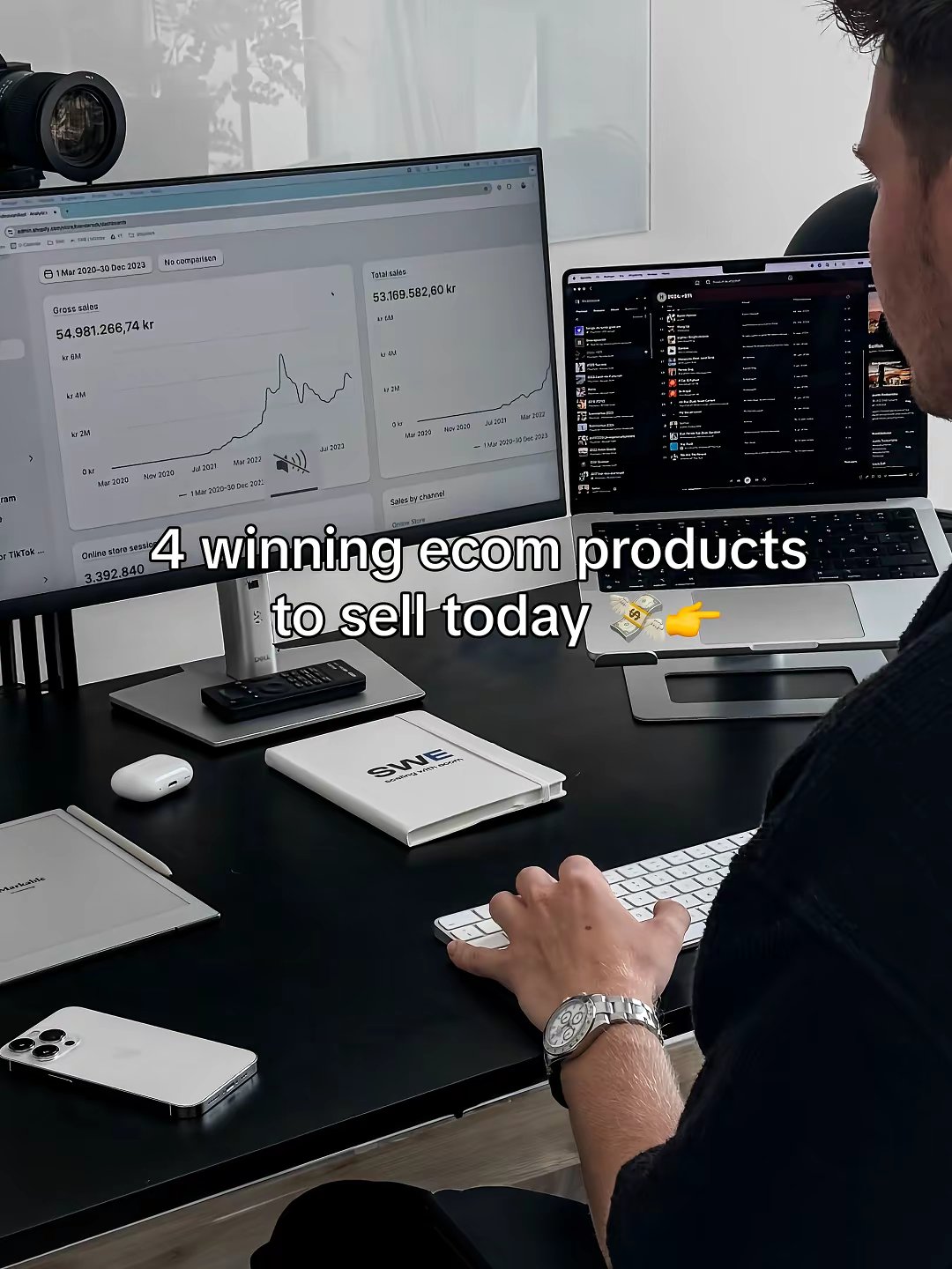 4 winning ecom products
to sell today