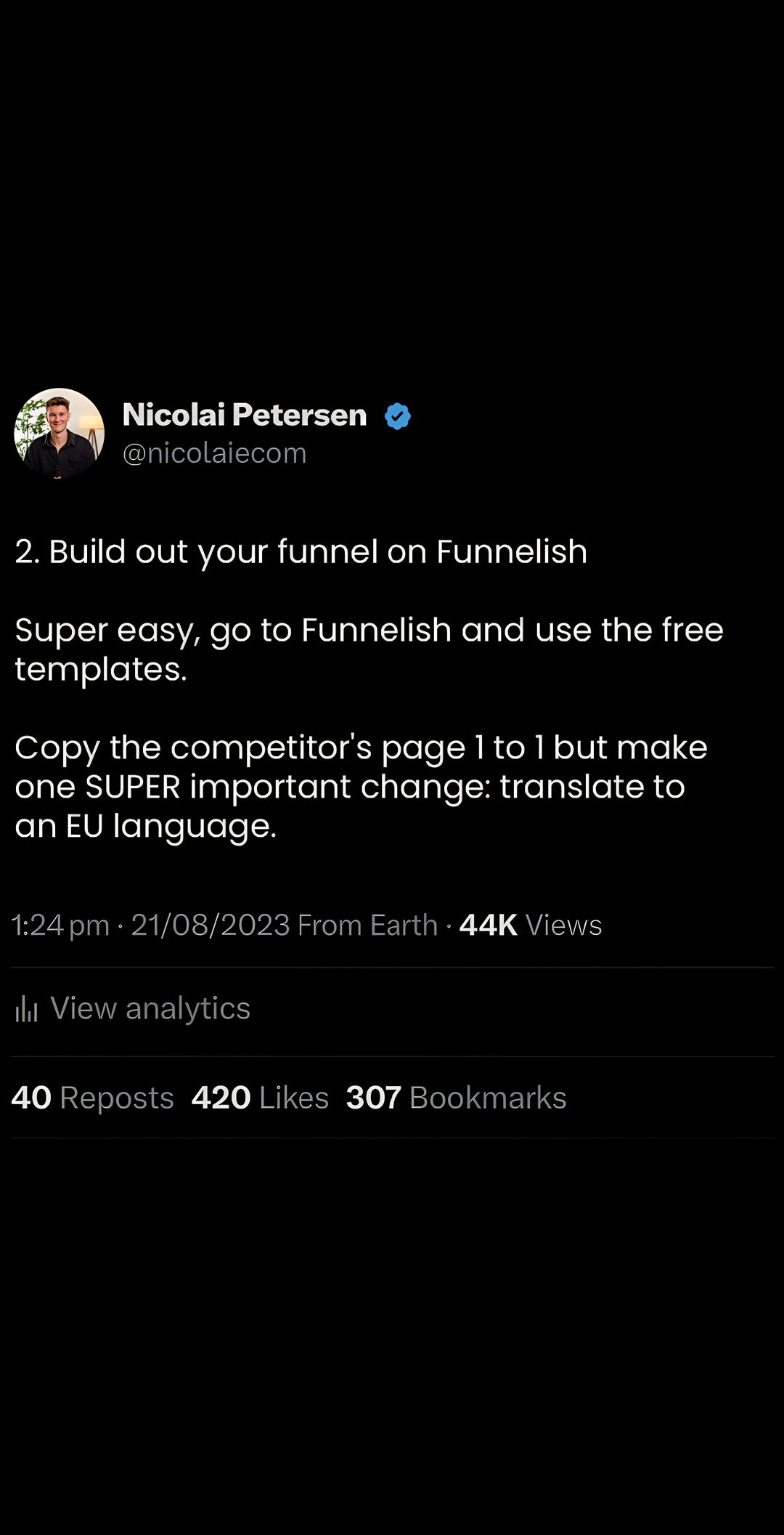 Dropshipping Strategies And Courses by @nicolai_petersen slide 4