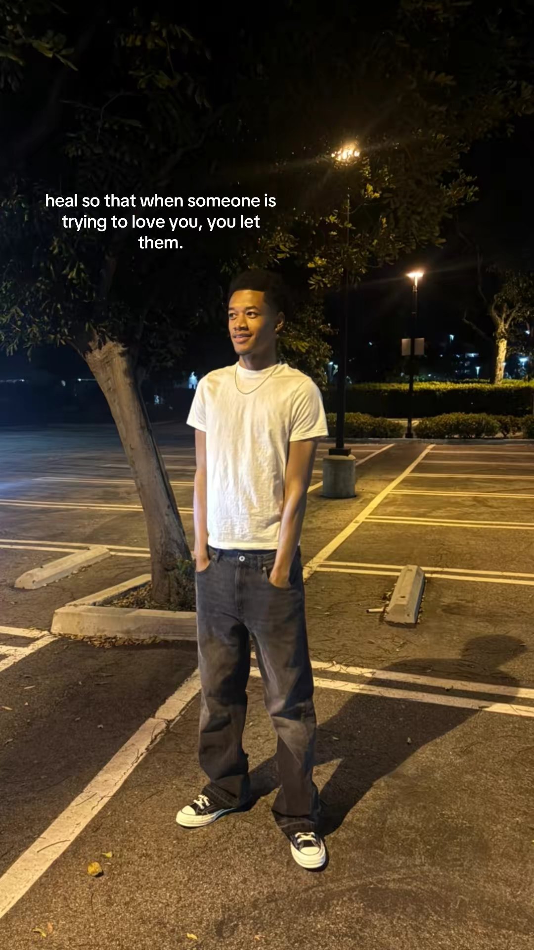 heal so that when someone is trying to love you, you let them.