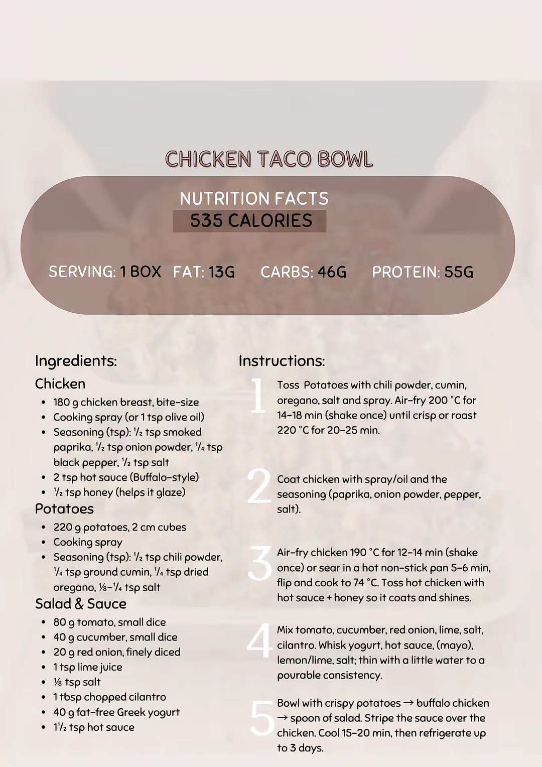 High Protein Meal Prep Cookbooks by @prepandprotein slide 5