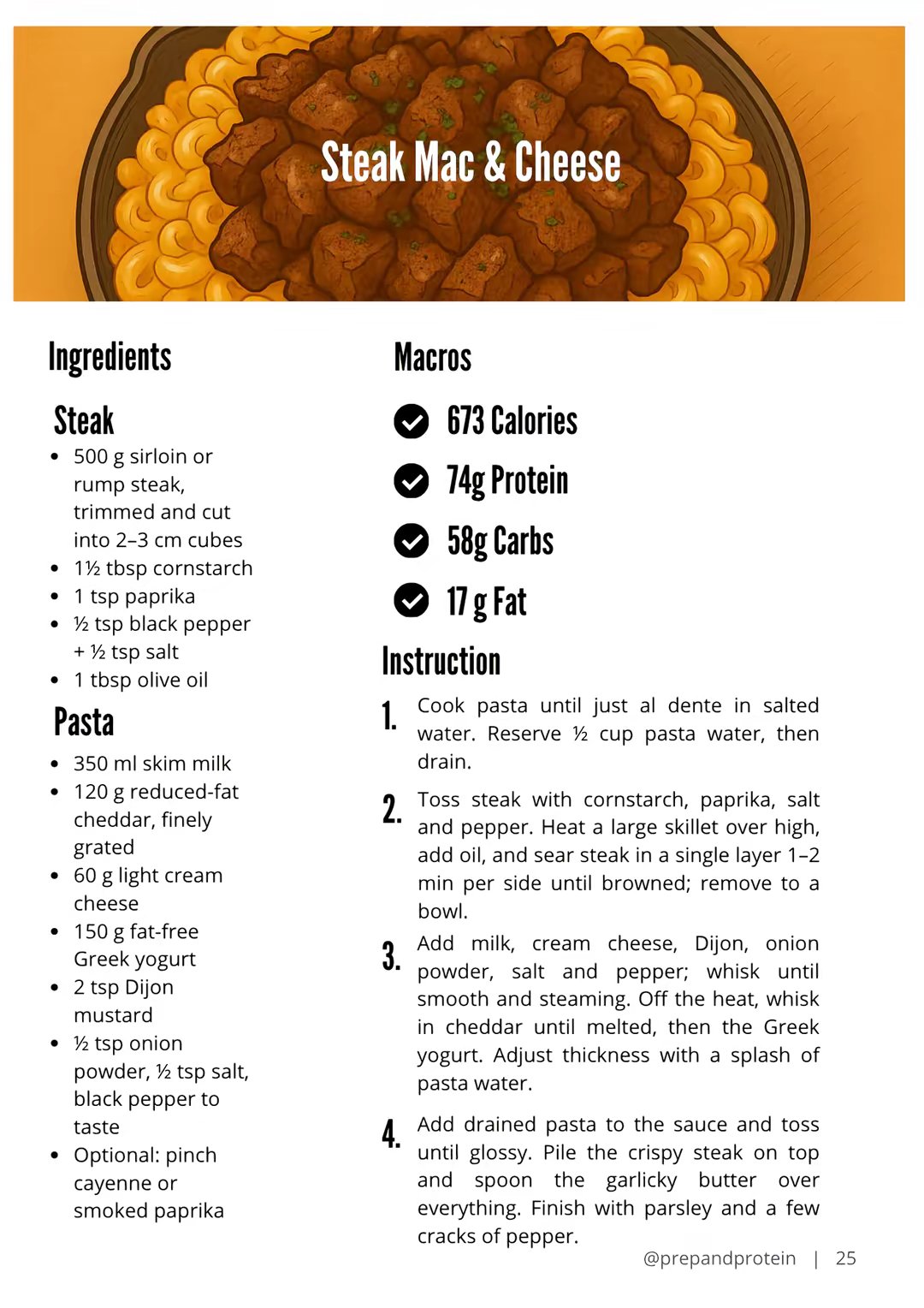 High Protein Meal Prep Cookbooks by @prepandprotein slide 3