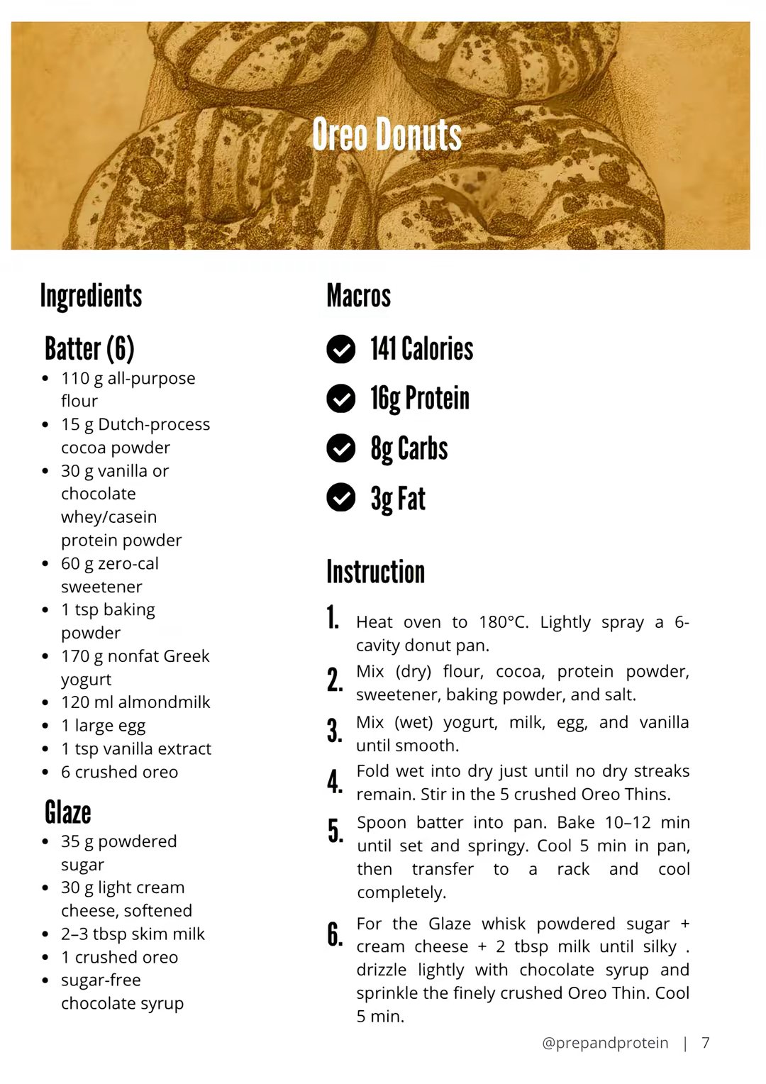 High Protein Meal Prep Cookbooks by @prepandprotein slide 3