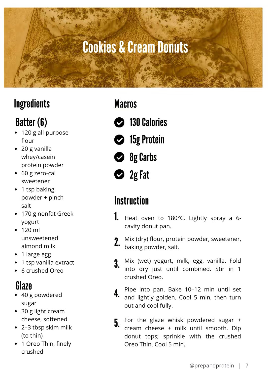 High Protein Meal Prep Cookbooks by @prepandprotein slide 5